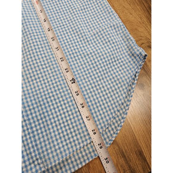 Ralph Lauren Gingham Seersucker Short Sleeve Shirt Men's Size M Classic Fit - Picture 4 of 8